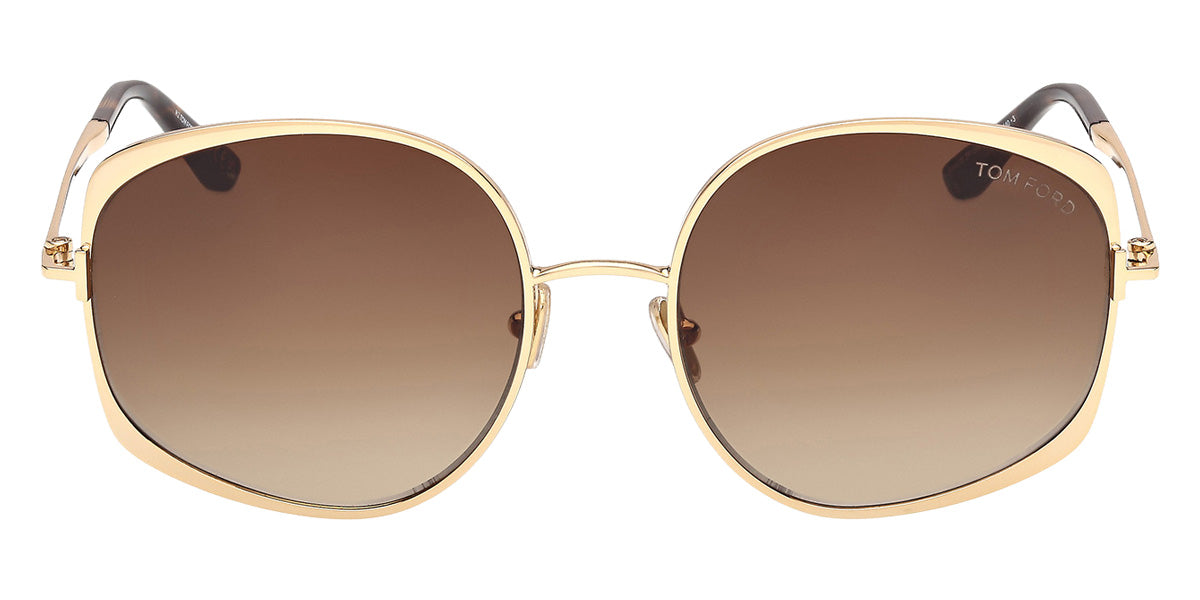 Tom Ford® FT1349 Sunglasses FT1349 30F 58 - 30F - Shiny Deep Gold/Shiny Deep Gold