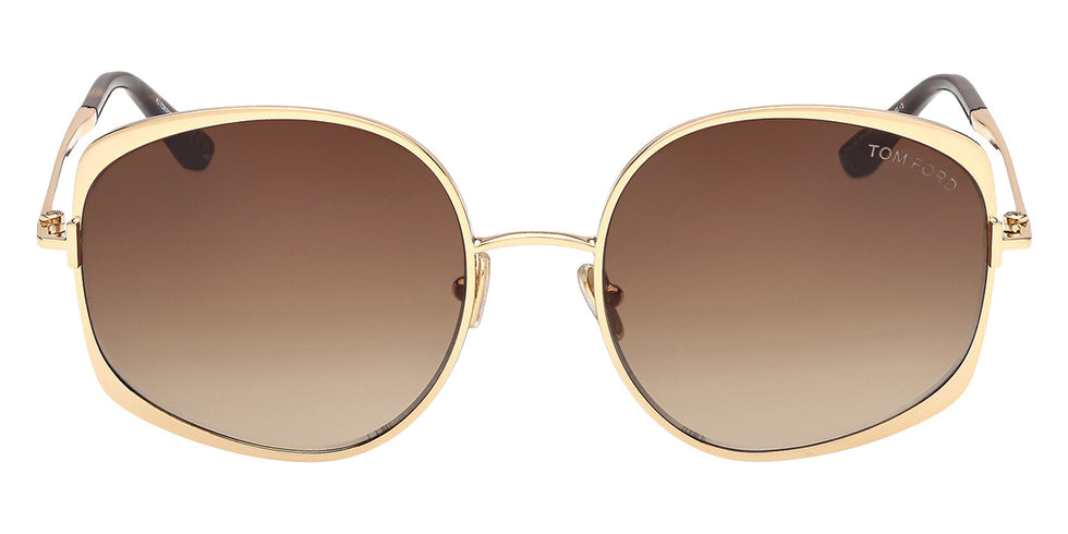 Tom Ford® FT1349 Sunglasses FT1349 30F 58 - 30F - Shiny Deep Gold/Shiny Deep Gold