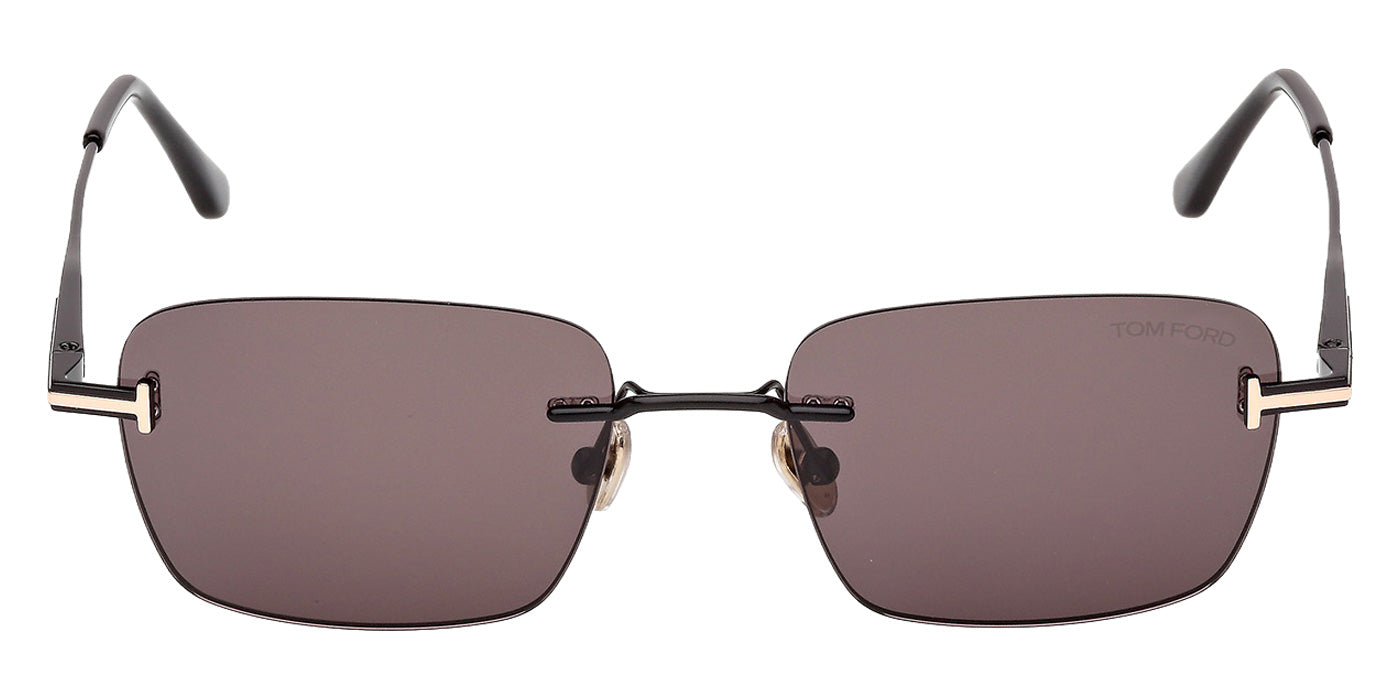 Tom Ford® FT1354 Sunglasses - Shiny Black/Smoke
