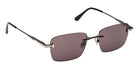 Tom Ford® FT1354 Sunglasses - Shiny Black/Smoke