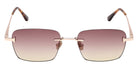 Tom Ford® FT1354 Sunglasses - Shiny Rose Gold/Gradient Bordeaux
