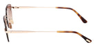Tom Ford® FT1354 Sunglasses - Shiny Rose Gold/Gradient Bordeaux