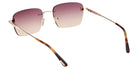Tom Ford® FT1354 Sunglasses - Shiny Rose Gold/Gradient Bordeaux