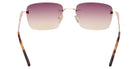 Tom Ford® FT1354 Sunglasses - Shiny Rose Gold/Gradient Bordeaux