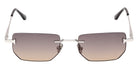 Tom Ford® FT1355 Sunglasses - Shiny Palladium/Gradient Smoke