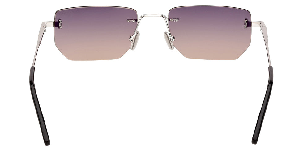 Tom Ford® FT1355 Sunglasses - Shiny Palladium/Gradient Smoke