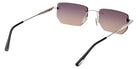 Tom Ford® FT1355 Sunglasses - Shiny Palladium/Gradient Smoke