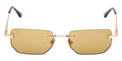 Tom Ford® FT1355 Sunglasses - Shiny Deep Gold/Brown