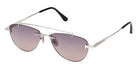 Tom Ford® FT1356 Sunglasses FT1356 16B 55 - 16B - Shiny Palladium/Shiny Palladium