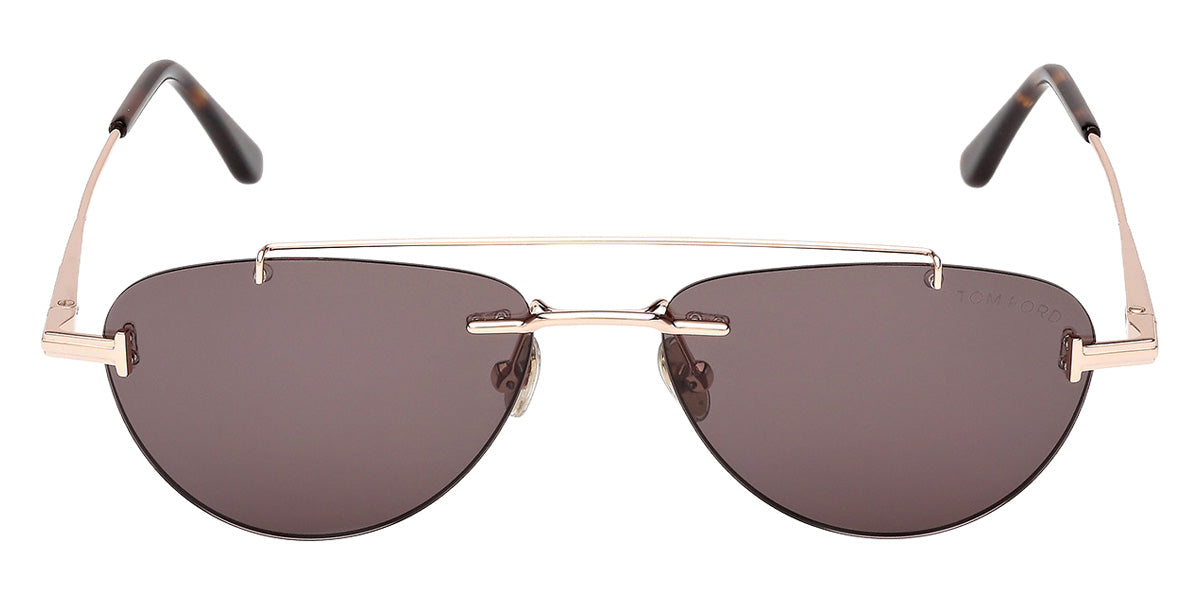 Tom Ford® FT1356 Sunglasses FT1356 28A 55 - 28A - Shiny Rose Gold/Shiny Rose Gold