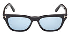 Tom Ford® FT1362 Sunglasses FT1362 01V 53 - 01V - Shiny Black/Shiny Black