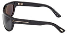 Tom Ford® FT1363 Sunglasses - Shiny Black/Smoke