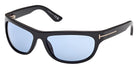Tom Ford® FT1363 Sunglasses - Shiny Black/Blue