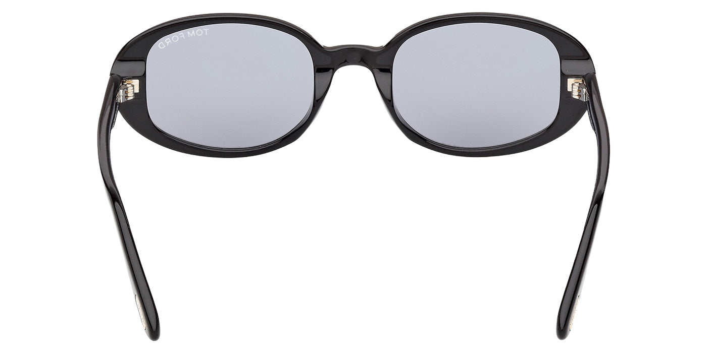 Tom Ford® FT1364 Sunglasses - Shiny Black/Smoke