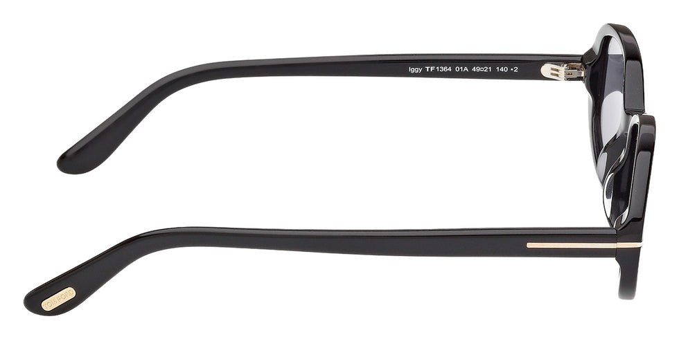 Tom Ford® FT1364 Sunglasses - Shiny Black/Smoke