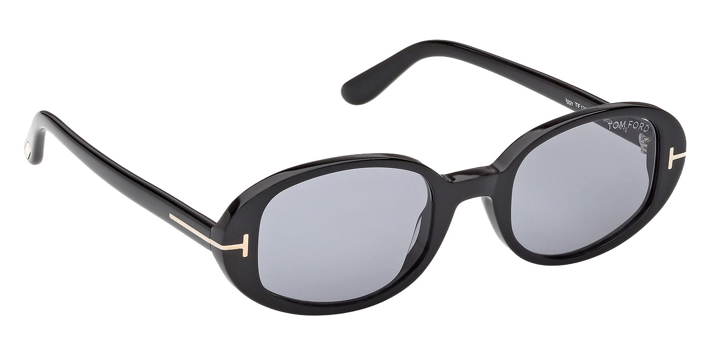 Tom Ford® FT1364 Sunglasses - Shiny Black/Smoke