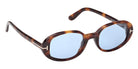 Tom Ford® FT1364 Sunglasses - Blonde Havana/Blue