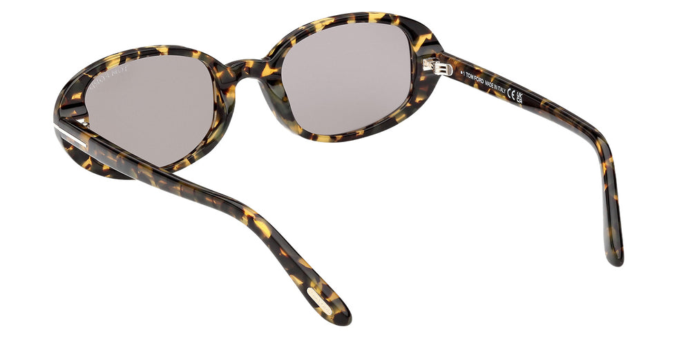 Tom Ford® FT1364 Sunglasses - Coloured Havana/Smoke Mirrored