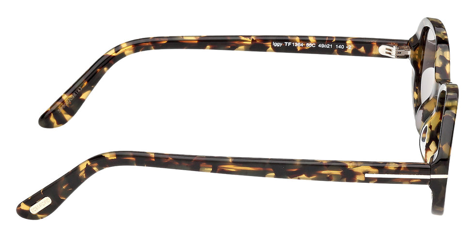 Tom Ford® FT1364 Sunglasses - Coloured Havana/Smoke Mirrored