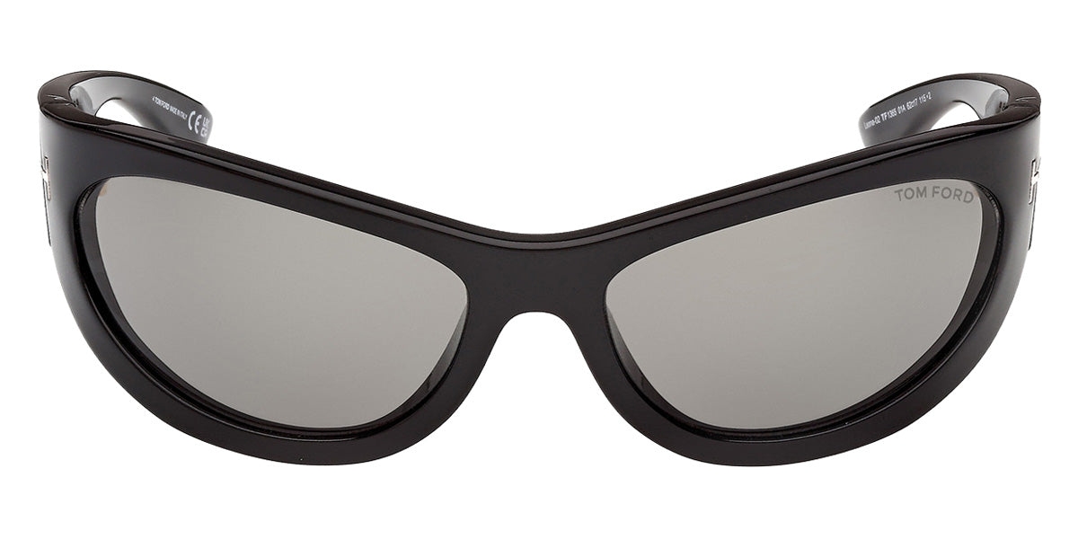 Tom Ford® FT1365 Sunglasses FT1365 01A 62 - 01A - Shiny Black/Shiny Black