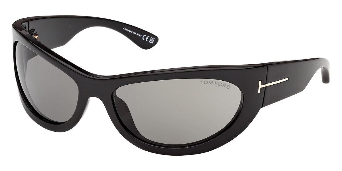 Tom Ford® FT1365 Sunglasses FT1365 01A 62 - 01A - Shiny Black/Shiny Black