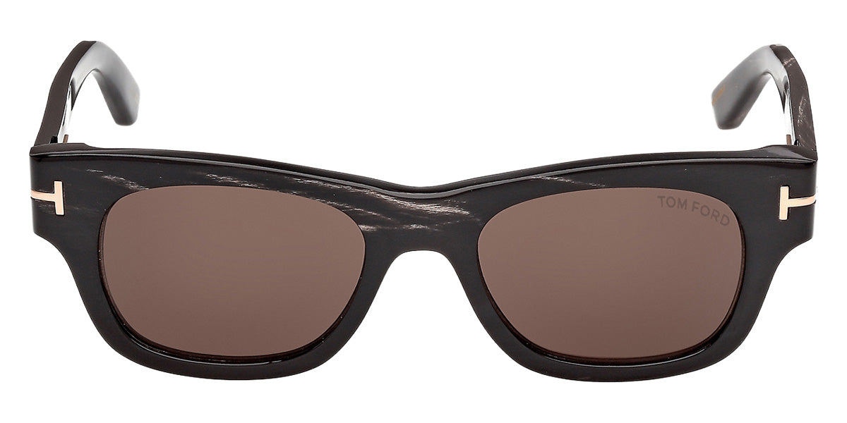 Tom Ford® FT1373-P Sunglasses FT1373-P 63E 50 - 63E - Black Horn/Black Horn