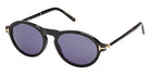 Tom Ford® FT1374-P Sunglasses FT1374-P 63V 53 - 63V - Black Horn/Black Horn