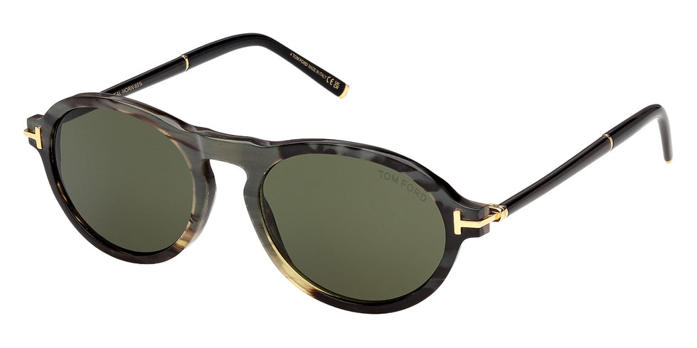 Tom Ford® FT1374-P Sunglasses FT1374-P 64N 53 - 64N - Coloured Horn/Coloured Horn