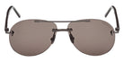 Tom Ford® FT1375-P Sunglasses FT1375-P 08A 59 - 08A - Shiny Gunmetal/Black Horn