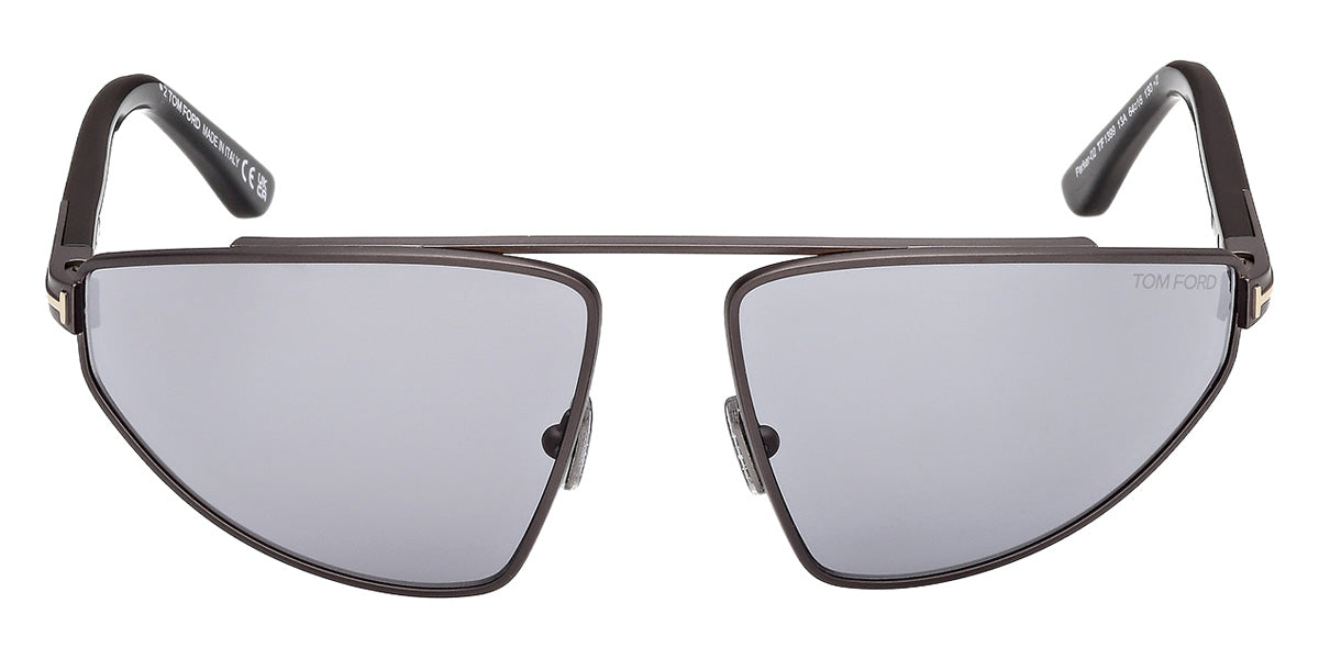 Tom Ford® FT1399 Sunglasses FT1399 13A 64 - 13A - Matte Dark Ruthenium/Matte Dark Ruthenium