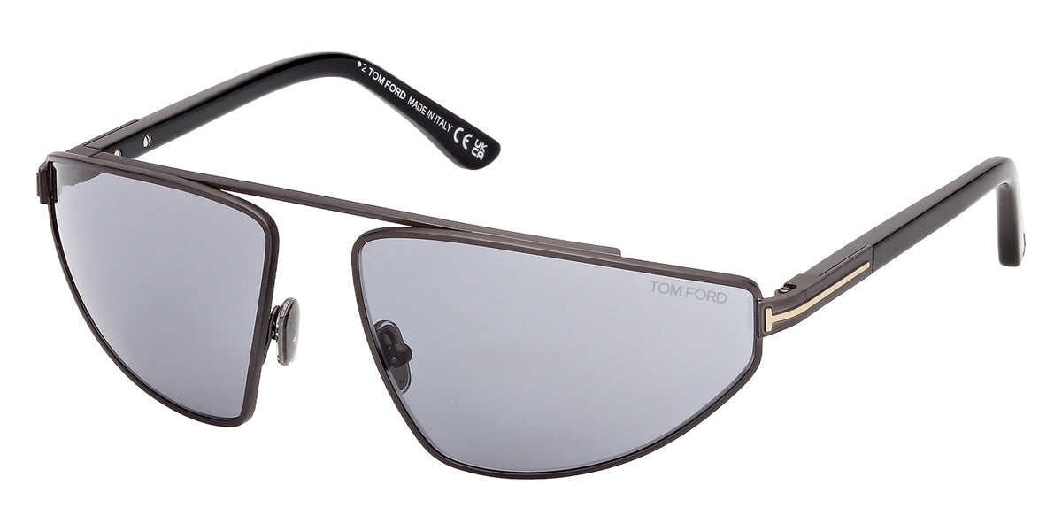 Tom Ford® FT1399 Sunglasses FT1399 13A 64 - 13A - Matte Dark Ruthenium/Matte Dark Ruthenium