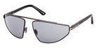 Tom Ford® FT1399 Sunglasses FT1399 13A 64 - 13A - Matte Dark Ruthenium/Matte Dark Ruthenium