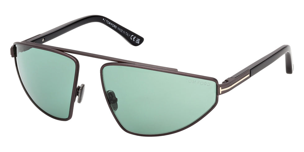 Tom Ford® FT1399 Sunglasses FT1399 13N 64 - 13N - Matte Dark Ruthenium/Matte Dark Ruthenium