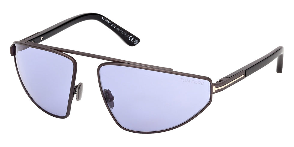 Tom Ford® FT1399 Sunglasses FT1399 13Y 64 - 13Y - Matte Dark Ruthenium/Matte Dark Ruthenium