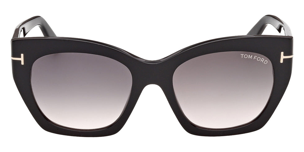Tom Ford® FT1422 Sunglasses FT1422 01B 54 - 01B - Shiny Black/Shiny Black