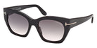 Tom Ford® FT1422 Sunglasses FT1422 01B 54 - 01B - Shiny Black/Shiny Black