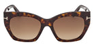 Tom Ford® FT1422 Sunglasses FT1422 52F 54 - 52F - Dark Havana/Dark Havana