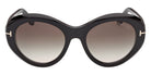 Tom Ford® FT1423 Sunglasses FT1423 01B 54 - 01B - Shiny Black/Shiny Black