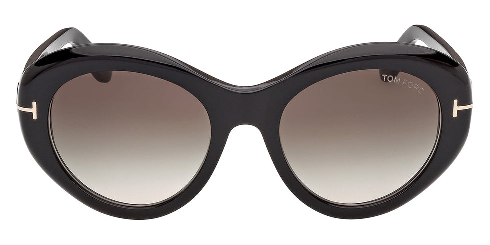 Tom Ford® FT1423 Sunglasses FT1423 01B 54 - 01B - Shiny Black/Shiny Black
