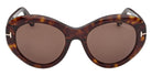 Tom Ford® FT1423 Sunglasses FT1423 52E 54 - 52E - Dark Havana/Dark Havana