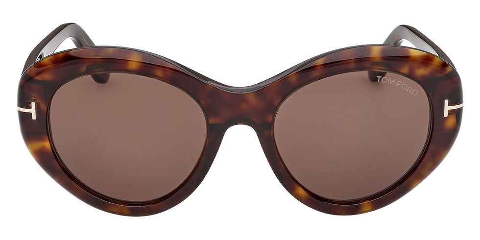 Tom Ford® FT1423 Sunglasses FT1423 52E 54 - 52E - Dark Havana/Dark Havana