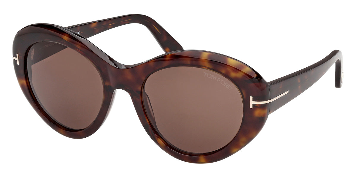 Tom Ford® FT1423 Sunglasses FT1423 52E 54 - 52E - Dark Havana/Dark Havana