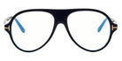 Tom Ford® FT5012-B FT5012-B 001 53 - 001 - Shiny Black / Shiny Black Eyeglasses
