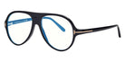 Tom Ford® FT5012-B FT5012-B 001 53 - 001 - Shiny Black / Shiny Black Eyeglasses