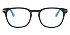 Tom Ford® FT5868-B FT5868-B 001 53 - 001 - Shiny Black / Shiny Black Eyeglasses