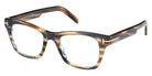 Tom Ford® FT5886-B FT5886-B 045 52 - 045 - Shiny Light Brown / Shiny Light Brown Eyeglasses