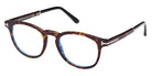 Tom Ford® FT5891-B FT5891-B 056 49 - 056 - Dark Havana / Shiny Black Eyeglasses