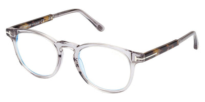 Tom Ford® FT5891-F-B FT5891-F-B 020 51 - 020 - Shiny Grey / Coloured Havana Eyeglasses