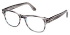 Tom Ford® FT5898-B FT5898-B 020 52 - 020 - Grey/Striped / Shiny Grey Eyeglasses