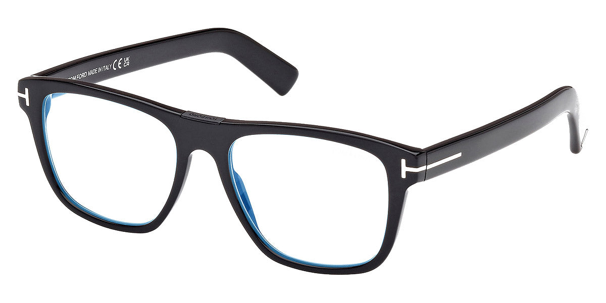 Tom Ford® FT5902-B FT5902-B 001 54 - 001 - Shiny Black / Shiny Black Eyeglasses